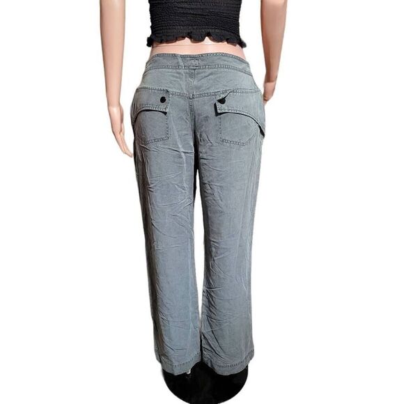 Pulp mid rise relax tencel thin denim pants M - Picture 3 of 6